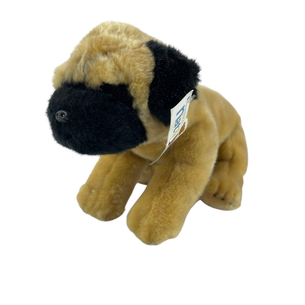 Nat & Jules Pug Puppy Dog Lifelike Plush 12" Stuffed Toy Lovey